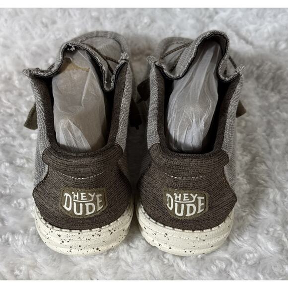 Hey Dude Wally Stretch Loafer Limestone Size 12 - Picture 4 of 7